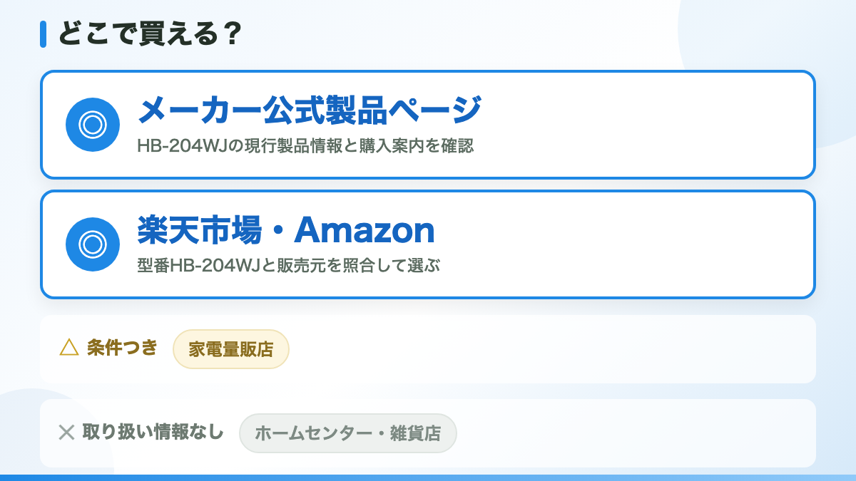 クイジナート スリム＆ライト ハンドブレンダーはどこで売ってる？販売先の結論